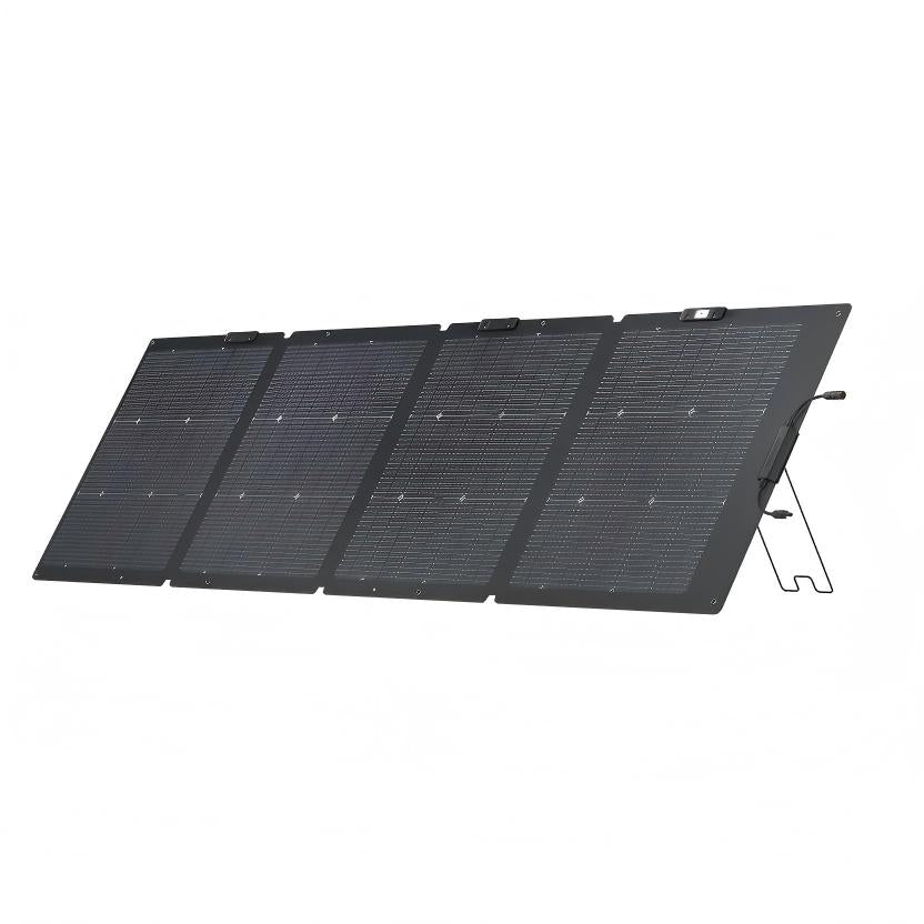 220W Portable Foldable Solar Panel with Stand - IP68 Waterproof