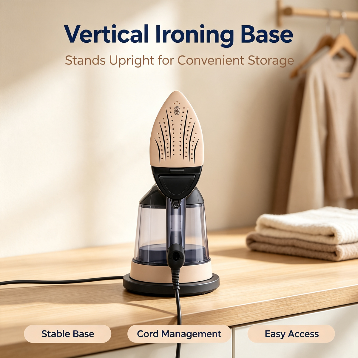 2‑In‑1 Portable Handheld Garment Steamer Iron