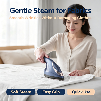 2‑In‑1 Portable Handheld Garment Steamer Iron