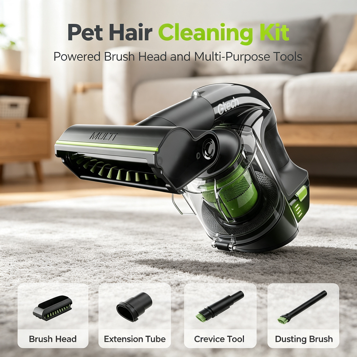 Cordless Handheld Vacuum Cleaner for Pet Hair
