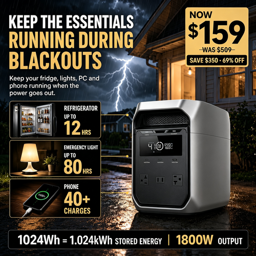 Large Capacity + Fast Charging = Endless Power, Anywhere, Anytime