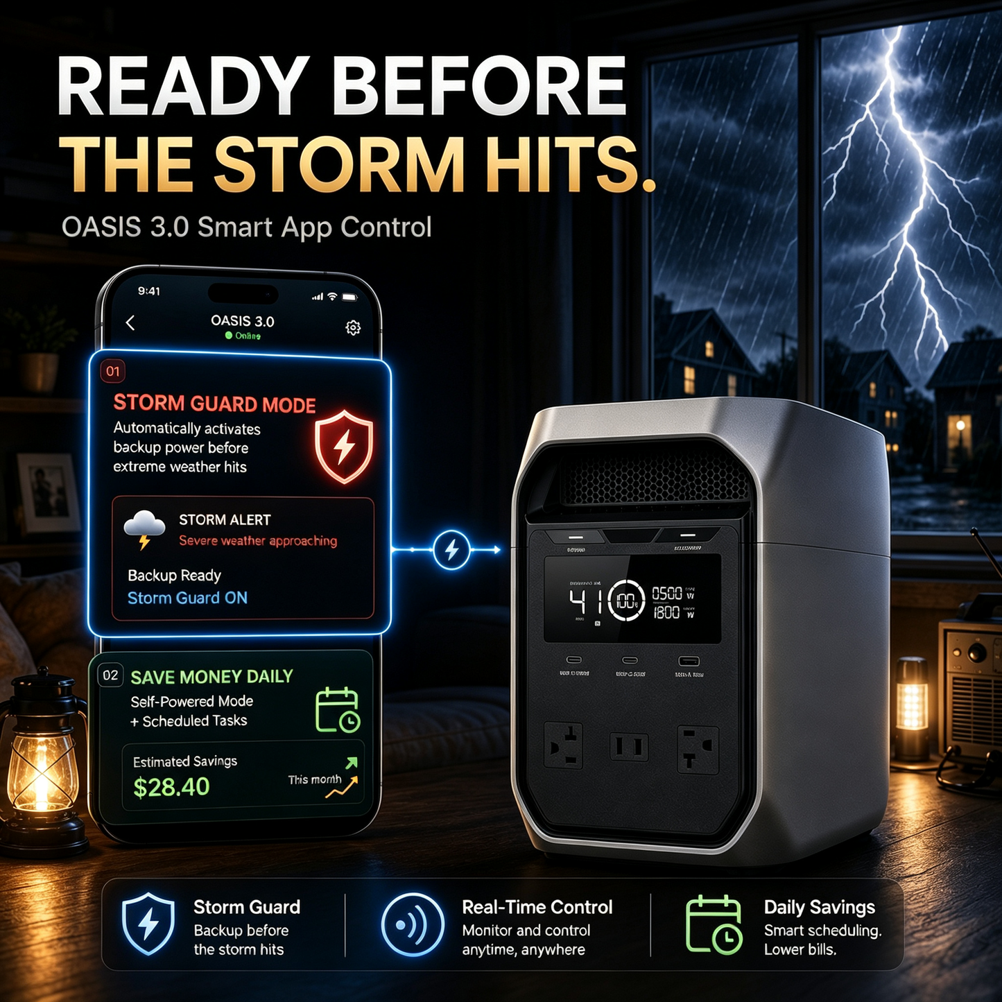 Large Capacity + Fast Charging = Endless Power, Anywhere, Anytime